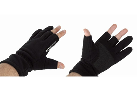 Перчатки NTLS Fleece gloves windproof два пальца цв. dark blue р-р.  M/L
