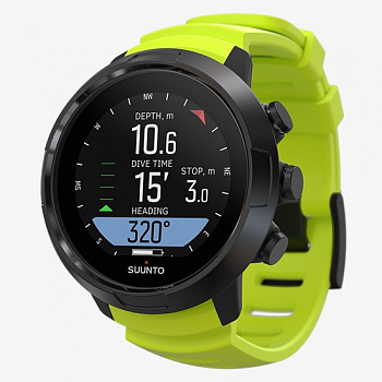 SUUNTO D5 Black Lime — витринный экземпляр