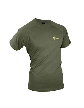 Футболка "Mini Logo " Orion (Мини лого) (хлопок, олива) XS/44.